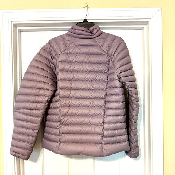 PATAGANOIA Women's Down Sweater Jacket Rustic Purple Size LARGE (like new) - Picture 3 of 16